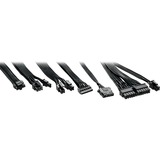 Sharkoon Rebel P20 SFX modulaire 850 watt voeding  Zwart, 1x 12V-2x6, 2x PCIe