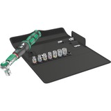 Wera Safe-Torque A 1 Set 1, 1/4" vierkant, 2-12 Nm, 10‑delig draaimomentsleutel Zwart/groen