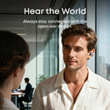 Anker Soundcore AeroClip open-ear headset Blauw