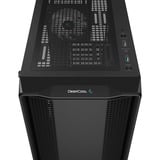 DeepCool CC560 V2 midi tower behuizing Zwart | 2x USB-A | Tempered Glass