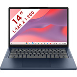 Lenovo Chrome (14M8911) 14"  laptop Blauw | MediaTek Kompanio 540 | Arm Mali-G57 MC2 GPU | 8 GB | 128 GB UFS