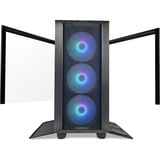 Lian Li LANCOOL III RGB midi tower behuizing Zwart | 2x USB-A | 1x USB-C | RGB | Tempered Glass