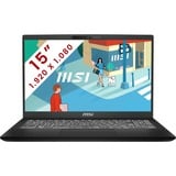 MSI Modern 15 H (C13M-206BE) 15.6"  laptop Zwart | Core i7-13700H | Iris Xe Graphics | 16 GB | 1 TB SSD