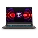 MSI Thin 15 B12UC-1254BE 15.6"  gaming laptop Grijs | Core i7-12650H | RTX 3050 | 16 GB | 512 GB SSD | 144 Hz