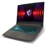 MSI Thin 15 B12UC-1254BE 15.6"  gaming laptop Grijs | Core i7-12650H | RTX 3050 | 16 GB | 512 GB SSD | 144 Hz