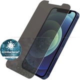 PanzerGlass iPhone 12 Pro Max - Privacy beschermfolie Zwart