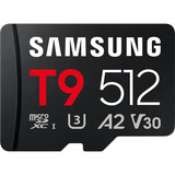 Samsung T9 microSD 512 GB geheugenkaart Zwart