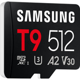 Samsung T9 microSD 512 GB geheugenkaart Zwart