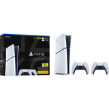 Sony Interactive Entertainment PlayStation 5 Digital Edition (Slim) - 825 GB + 2x DualSense draadloze controllers game console Wit/zwart