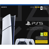 Sony Interactive Entertainment PlayStation 5 Digital Edition (Slim) - 825 GB + 2x DualSense draadloze controllers game console Wit/zwart
