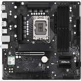 ASRock B760M PG LIGHTNING WIFI socket 1700 moederbord Zwart/grijs, RAID, 2.5Gb-LAN, WLAN, BT, Sound, µATX