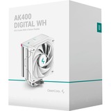 DeepCool AK400 DIGITAL RGB CPU-koeler Wit