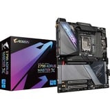 GIGABYTE Z790 AORUS MASTER X socket 1700 moederbord Zwart, RAID, 10 Gb-LAN, WLAN, BT, Sound, E-ATX