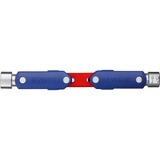 KNIPEX Schakelkastsleutel DoubleJoint 00 11 06 V03 dopsleutel Blauw/rood