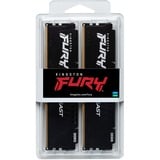 Kingston FURY 64 GB DDR5-5600 (2x 32 GB) Kit werkgeheugen Zwart, KF556C36BBEAK2-64, Beast RGB, EXPO