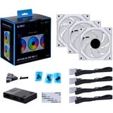 Lian Li UNI FAN SL-INFINITY 120 RGB case fans Wit, 3 stuks, 120 x 122 x 25 mm, PWM, Incl. controller
