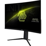 MSI MAG 321CUPDF 31.5" 4K UHD curved gaming monitor Zwart, 2x HDMI, DisplayPort, USB-C, 160 Hz / 320 Hz