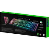 Razer BlackWidow V4 X RGB mechanisch gaming toetsenbord Zwart, US lay-out (QWERTY), Razer Green, 100%