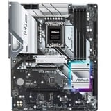 ASRock Z790 PRO RS socket 1700 moederbord Zilver/zwart, RAID, 2.5 Gb-LAN, Sound, ATX