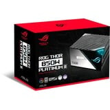 ASUS ROG THOR 850W Platinum II voeding  Zwart, 3x PCIe, 1x 12VHPWR, Kabelmanagement