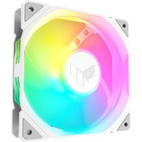 ASUS TUF Gaming TR120 ARGB Pack, 3 stuks case fan Wit/transparant