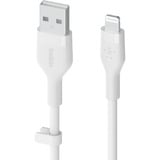 Belkin BoostCharge Flex USB-A > Lightning kabel Wit, 3 meter