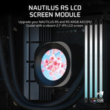 Corsair NAUTILUS RS LCD Screen Module 2.1"  Zwart