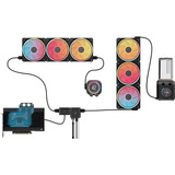 Corsair iCUE LINK XD6 RGB ELITE LCD Pump/Reservoir Combo Zwart