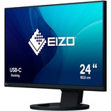 EIZO FlexScan EV2480-BK 24" monitor Zwart, HDMI, DisplayPort, 4x USB-A, USB-C