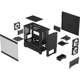 Fractal Design Pop Mini Air RGB midi tower behuizing Zwart | 2x USB-A | RGB | Tempered Glass