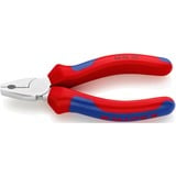 KNIPEX Mini Kombi-tang 08 05 110 combinatietang Rood/blauw, Lengte 110mm