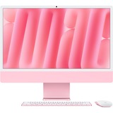 Apple iMac 24" 2024 (MWUG3FN/A) all-in-one pc Roze | M4 | 8-Core GPU | 16 GB | 256 GB SSD