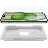 Belkin ScreenForce TemperedGlass voor iPhone 15 Plus screenprotector Transparant