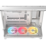 Corsair AIR 5400 LX-R LINK midi tower behuizing Wit | 3x USB-C | RGB | Tempered Glass