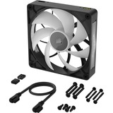 Corsair iCUE LINK RX140 MAX RGB case fan Zwart, 4-pin PWM