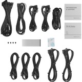 DeepCool PN750M modulaire 750 watt voeding  Zwart, 1x 12V-2x6, 3x PCIe