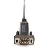Digitus 9-pin serieel naar USB-C kabel Zwart, 1 meter