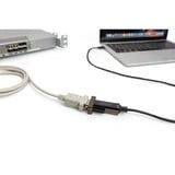 Digitus 9-pin serieel naar USB-C kabel Zwart, 1 meter