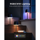 Govee Table Lamp Classic S verlichting Zwart