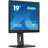 iiyama ProLite B1980S-B1 19" monitor Zwart, 75 Hz, HDMI, DisplayPort