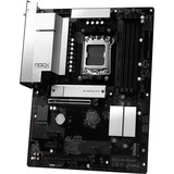 ASRock B850 ROCK WIFI 7 socket AM5 moederbord Zwart/zilver, RAID, 2.5Gb-LAN, Wi-Fi 7, BT, Sound, ATX