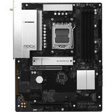 ASRock B850 ROCK WIFI 7 socket AM5 moederbord Zwart/zilver, RAID, 2.5Gb-LAN, Wi-Fi 7, BT, Sound, ATX