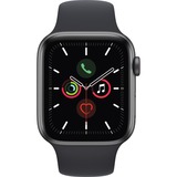 Apple Watch SE smartwatch Zwart/donkerblauw, 44 mm, Aluminium, Wifi, Cellular