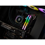 Corsair 64 GB DDR5-6000 Kit werkgeheugen Zwart, CMH64GX5M2B6000C30, Vengeance RGB, XMP