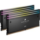 Corsair 96 GB DDR5-6600 (2x 48 GB) Kit werkgeheugen Zwart, CMP96GX5M2B6600C32, Dominator Titanium RGB, XMP