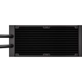 Corsair NAUTILUS 240 RS ARGB waterkoeling Zwart, 4-pins PWM fan-connector