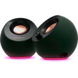 Creative Pebble Pro pc-luidspreker Zwart, AUX, USB-A, USB-C, Bluetooth 5.3, RGB