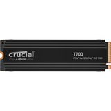 Crucial T700 Heatsink 1 TB SSD Zwart, CT1000T700SSD5, PCIe 5.0 x4, NVMe 2.0, M.2 2280