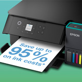 Epson EcoTank ET-2950 all-in-one inkjetprinter Zwart, Scannen, Kopiëren, Wi-Fi, inclusief tot 3 jaar inkt