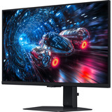 Samsung Odyssey G7 G70F 27" 4K UHD gaming monitor Zwart, 2x HDMI, DisplayPort, 2x USB-A, USB-B, 180 Hz / 360 Hz